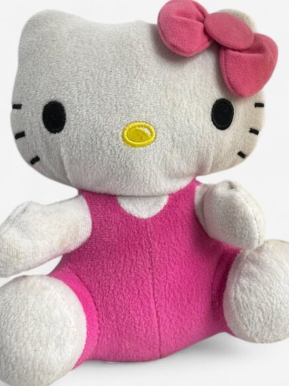 Plush Hello Kitty 2011 Sanrio 9" Pink Stuffed Toy Doll